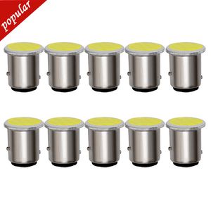 Neue 10x P21W 1156 Ba15S 1157 P21/5W BAY15D Auto LED Licht Signal Birne COB Auto Drehen Schwanz Reverse Parkplatz Bremse Lampe Eis Blau