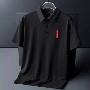 Erkek Polos Casual Gömlek Yüksek Kaliteli Pamuk T-Shirt Yaka Boyun Kısa Polo Adam Tees Tops Tasarımcı Tişörtleri Asya Boyutu M-5XL