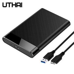 Gabinete Uthai Q5 Ferramenta Caixa de disco rígido móvel gratuita 2,5 polegadas USB 3.0 Notebook Mecânico Estado sólido SATA Caixa de disco rígido móvel 3.0