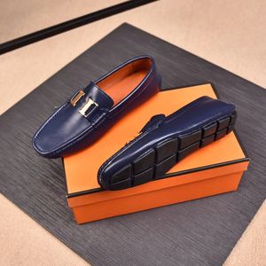 4Modell designer män mockasins dubbelmonk loafers metall spänne rem torapers glid på lägenheter casual skor fest bröllopskor