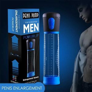 Sex Toy Massager Electric Penis Pump Toys For Men MANA MASTOBATOR Förstoringsförstärkare Vakuumförbättringshylsa