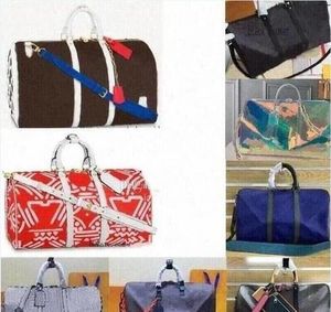 Projektant Doodle unisex torby na brzucha drukowanie torebki skórzane duża pojemność moda wypoczynek