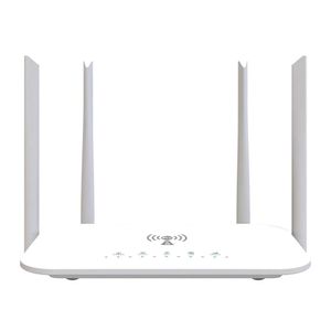 Routers 4G WiFi Router 300 Mbps Wireless Router med 4 externa antenner SIM -kortplats för Home Office Hotel