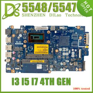 Motherboard Lab012P LAB016P REV 1.0 Mainboard för Dell Inspiron 5447 5547 5548 5442 5543 5542 LAPTOP MOMERBOBAR I3 I5 I7