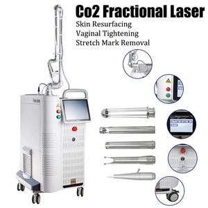 Professional 60w CO2 Fractional Laser Machine With Vaginal Tightening Wrinkle Acne Scar Removal Scanner Skin Whitening Stretch Marks Remover Carbon Dioxide Laser