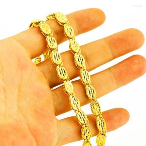 Chains JHplated Ethiopian Jewelry Thick Chain Necklaces Gold Color Africa Eritrea Habesha Chain/Dubai/Arab For Men/women Gift