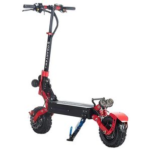 OBARTER X3 Folding Electric Sport Scooter 11" Off-road tyre 1200W x2 Brushless Motor 48V 20Ah Battery BMS 3 Speed Modes Dual Oil Disc Brake Max Speed 65KM/h -Black