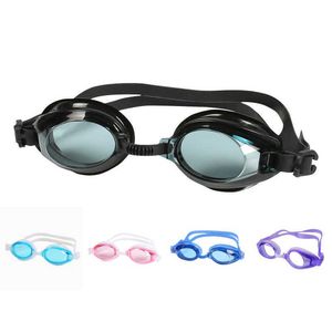 Goggles Novos crianças crianças piscina de natação ao ar livre anti nevoeiro de nadar com óculos de natação Acessórios de natação óculos para meninos meninas com tampões para os ouvidos AA230530