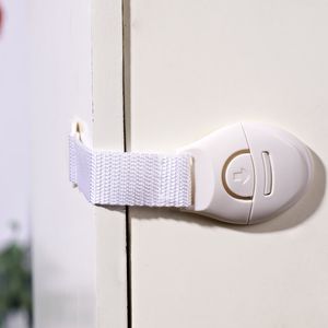 1 PCS Creative Baby Safety Lock Lock Plástico Armário de porta armário de segurança Bloqueio de segurança Proteção de crianças para recém -nascidos