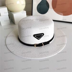 Modemärke solskade hatt sommar män kvinnor strå hattar avslappnad solskydd strand personlighet breda risthattar grossist
