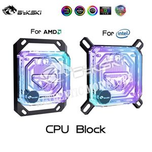 Freveling Bykski Blocco acqua CPU per Intel LGA115x 1200 1700 2011/AMD Ryzen 3/5/7 x470 x570 Radiatore Watercooler del processore RGB Sync