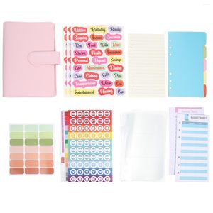 Present Wrap Financial Organizer Binder Mapp Budget Kuvert A6 Cash -kuvert