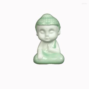 Moldes de cozimento molde silicone 3d fofo Buda Baby Baby Soap Cake Decoration Castle