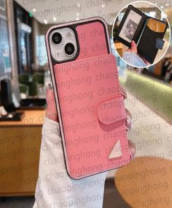 Designers Card Holder Phone Cases for iPhone 14 13 Pro Max i 12 11 XS XsMax XR 8 7 Plus Wallet Case Textile Pattern Luxury Brand C5703262