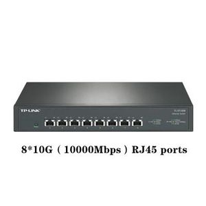 Переключатели TPLINK TLST1008 Все 10 Gigabit Ethernet Switch 8*10 Гбит / с RJ45 Port Swind и Play 10GBE 10GB 10000MBPS 10G