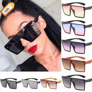 2022 custom plastic big square oversized colorful fashion trendy women men sun glasses shades sunglasses