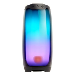 PLUSE4 Pulsation 4 Vollbild-Bluetooth-Lautsprecher, Internet-Red-Glow-Sound, tragbarer Subwoofer mit Karteneinschub, Außenlautsprecher