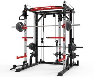 2020 New Smith macchina in acciaio squat rack gantry frame fitness home dispositivo di allenamento completo squat bench press frame17206573