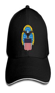 Агентство обороны Агентства по бейсболке регулируемые пики сэндвич -шляпы унисексу мужчины женские бейсбольные виды спорта на открытом воздухе Hiphop Cap3953871