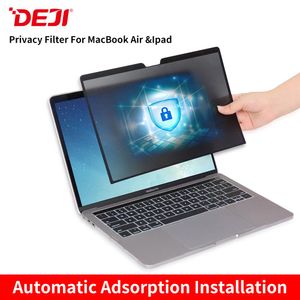 Фильтры Deji для MacBook Air 13,3 дюйма монитора конфиденциальности ноутбука M1 Antiglare Blue Light iPad 10.2/10.5 14 15 дюймов