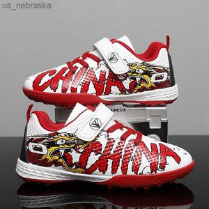 Athletic Outdoor New Hot Sale inomhus Soccer Shoes For Kids Children Soccer Cleats Boys Football Shoe Sneaker Light Kid Futsal Training Shoes 2023 L230518