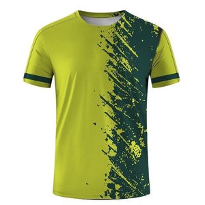 Męskie tshirts Badminton Tennis Series 3D HARAJUKU Print i damski sport Wygodne luźne okrągły rękaw