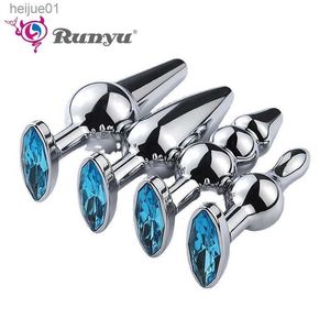 Brinquedos adultos brinquedos anal metal de metal plug butt estimulação prostática massager buttplug brinquedos sexuais para homens homens brinquedos anal usam produto sexual erótico L230518