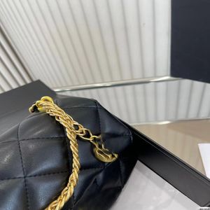 2023 Versatile Shopping Bag Women's Designer Handbag Shoulder Bag Sheepskin Crossbody Bag Women's Wallet Vintage Plaid Messenger Black Wallet