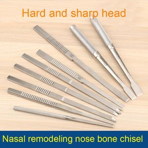 Accessories Beauty high quality stainless steel spadetype round handle nasal bone nose bone chisel face plastic surgery double eyelid tools