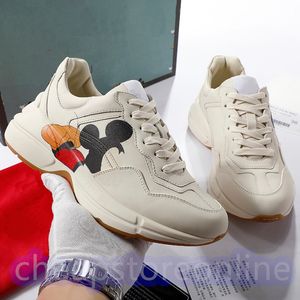 2023 Designer Buty Casual Multicolor Sneakers Men Tenerzy Platforma Platforma Sneaker Shoe US 5-11.5