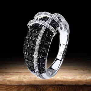 Bandringe Mode Zirkon Kreuz Ring Zweifarbiger Zirkon Ring Verlobungsringe für Frauen Prinzessin Schmuck Geburtstagsfeier Jubiläumsgeschenk J230531