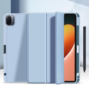 Fall för Xiaomi Pad 5 Fall med pennhållare för Mi Pad 5 Case Funda för Xiaomi Mi Pad 5 Fall Auto Vakna och sömnskydd