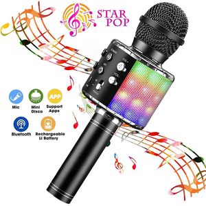 Parti Oyunları El Sanatları 415 Yaşındaki Kızlar İçin Eğlenceli Oyuncaklar Elde Taşıyıcı Karaoke Mikrofon Çocuk Doğum Günü Hediyeleri 8 9 10 11 Yıl Erkek Kız 230530