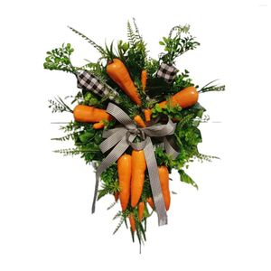 Декоративные цветы милые пасхальные морковные венок из венок из морковь