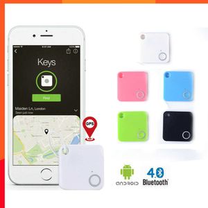 新しいミニタイルメイトGPS Bluetooth互換トラッカーキーファインダーロケーターローズアンチローズ追跡デバイスカーGPSトラッカーダッグカラートラッカー