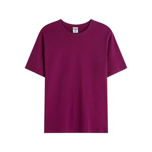 Новая спортивная уличная одежда Fan Top Summer Round Neck Men Purple T-shirt