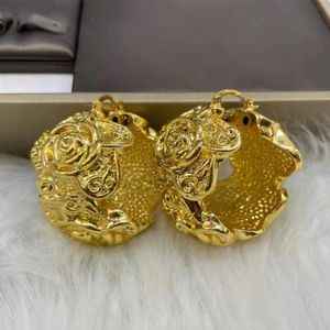 Hoop Huggie Hoop Earrings Women Fashion Jewelry Dubai Gold Color Ethiopian African Earrings for Brazilian Weddings Gold Plated Jewelry Set 230531