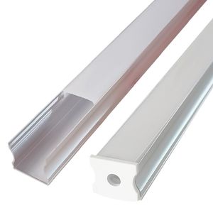 6,6 stóp/2M srebrny kanał LED z mlekiem białym światłem diodowym Dyfuzor płytki Design Super szeroki aluminiowy wytłaczanie Toru LED do wodoodpornego kanału w kształcie litery V Crestech168