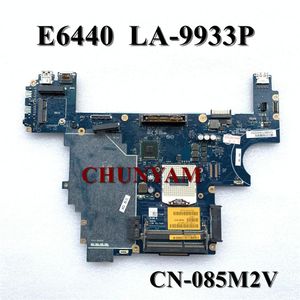 Материнская плата New Val90 LA9933P для Dell Latitude E6440 Материнская плата ноутбука EDP CN085M2V 85M2V Mainboard Notebook PC 100%протестирован