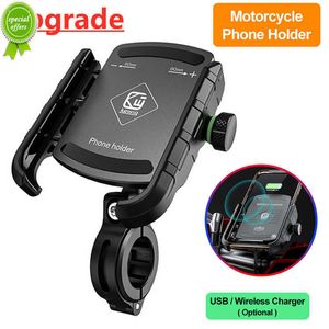 Suporte de telefone para carro, moto, moto, espelho, móvel, suporte para guidão, suporte, carregador USB, carregamento rápido, sem fio, suporte para celular