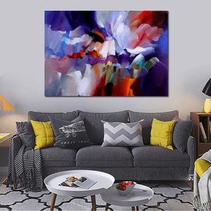 Hand Painted Impressionist Canvas Art Willem Haenraets Painting of Expression for Living Room Decoration