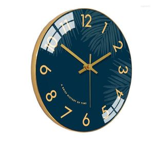 Relógios de parede Relógio moderno Relógio nórdico de ouro Sala de estar Quarto Silencioso Decoração criativa Duvar Saati Saat