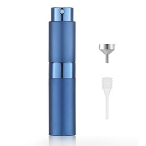 8ml Mini Refillable Empty Travel Perfume Spray Bottle Cologne Dispenser Portable Sprayer Kit with Pipette Dropper