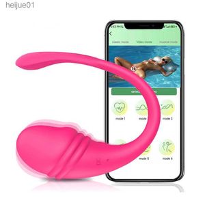 Toys adultos App Wireless Controle remoto G Vibradores de ponto de ovo Desgaste da calcinha vibratória clitóris de estimulador vibrador vibrador para mulheres brinquedos sexuais L230518