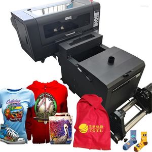 Pet Film Dtf Printer 30Cm Inkjet T-Shirt Printing Machine Dual Xp600 Printhead With Powder Shaker
