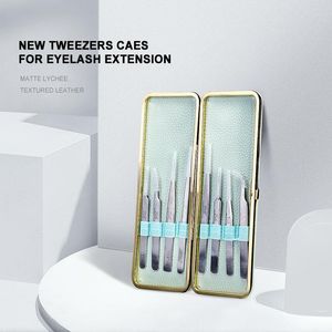 Brushes DeceMars New Eyelash Tweezers Tool Bag Eyelash Extension Beauty Eyebrow Kit Eye Makeup Accessories Case