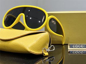 Kvinnors designer solglasögon män kvinna lyx varumärke anagram polariserade solglasögon för manliga UV400 -nyanser överdimensionerade glasögon lo strandglasögon
