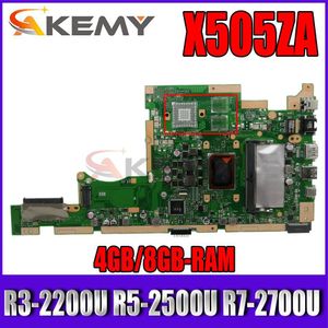 Placa -mãe x505za placa -chave para asus x505z a580z a505z k550a placa -mãe com r32200u r52500u r72700u 4gb/8gbram 100% funcionando