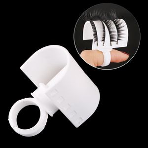 Borstels 2 stks/set Hot Selling (Lash Pallet + Ring) Wimperverlenging Lijm Ring Zelfklevende Wimper Pallethouder Set Make-up Kit Tool Make up