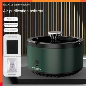 Ny noggrann AshTray Strong Battery Livslängd Fuktare avlägsnande AshTray Cup Holder Smart Home Supplies Safe Air Purifier Washable